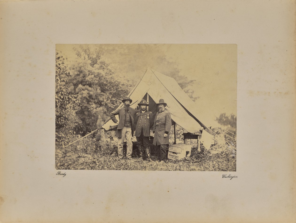 Martindale ja Russell ja Neil [sic] tekijältä Mathew B. Brady