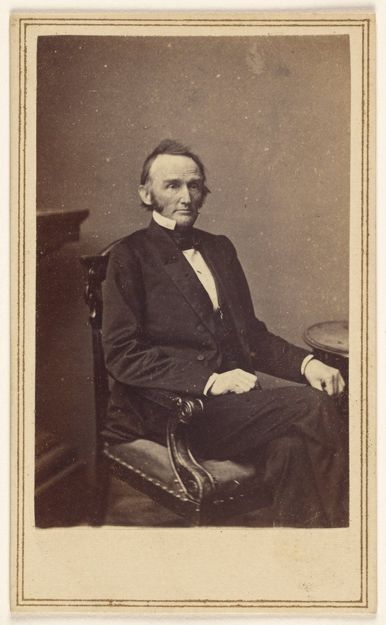 [Montgomery Blair, postilaitoksen pääjohtaja] tekijältä Mathew B. Brady