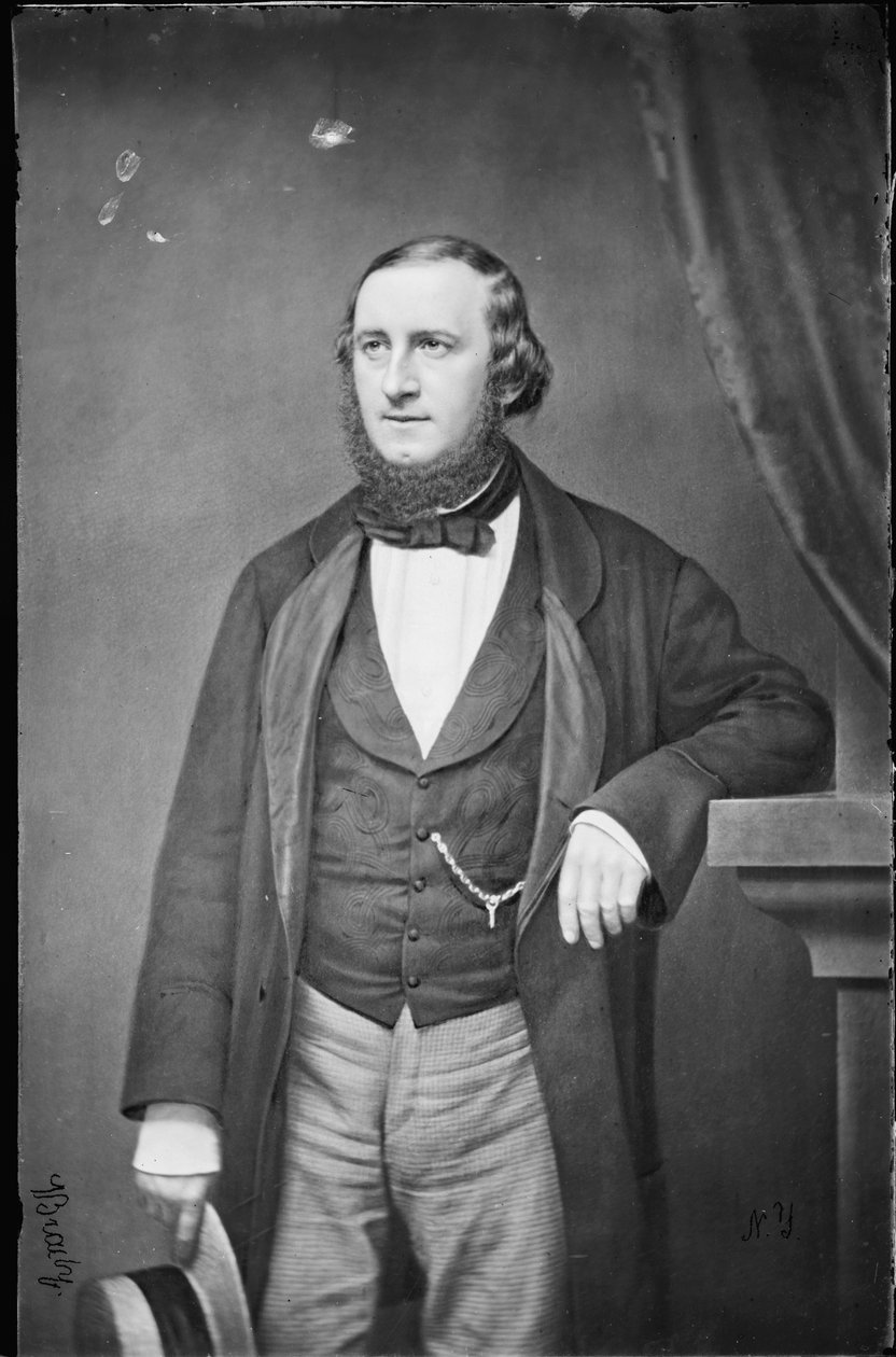 Muotokuva säveltäjä William Vincent Wallacesta 1812-1865, 1855. tekijältä Mathew B. Brady