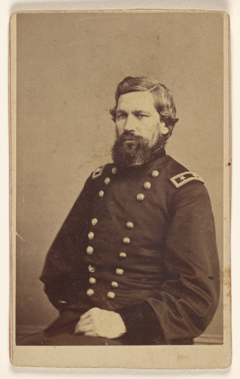 [Tunnistamaton unionin sisällissodan kenraali] tekijältä Mathew B. Brady