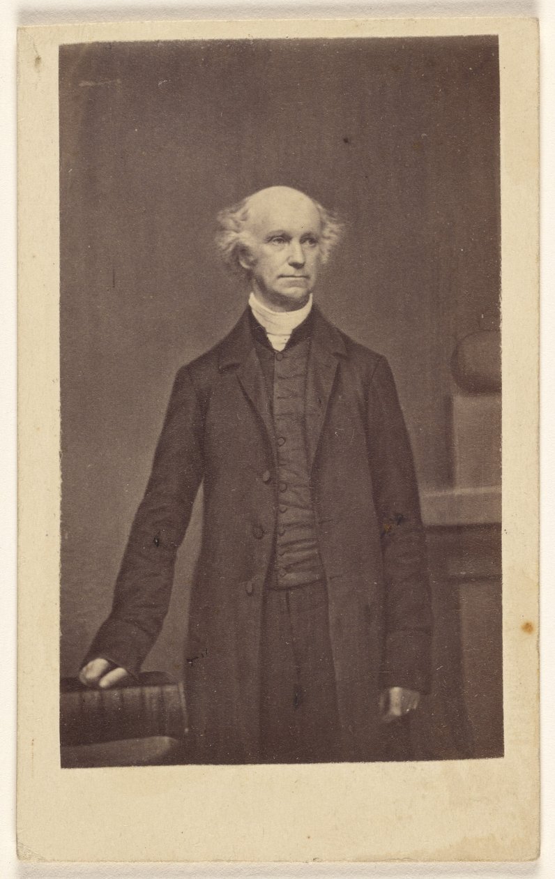 [Tunnistamaton, kaljuuntuva mies, seisomassa] tekijältä Mathew B. Brady
