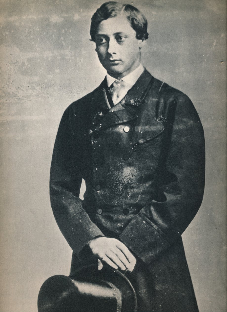 Edward VII Walesin prinssinä, New York, 1860, 1860, 1939 tekijältä Mathew B. Brady