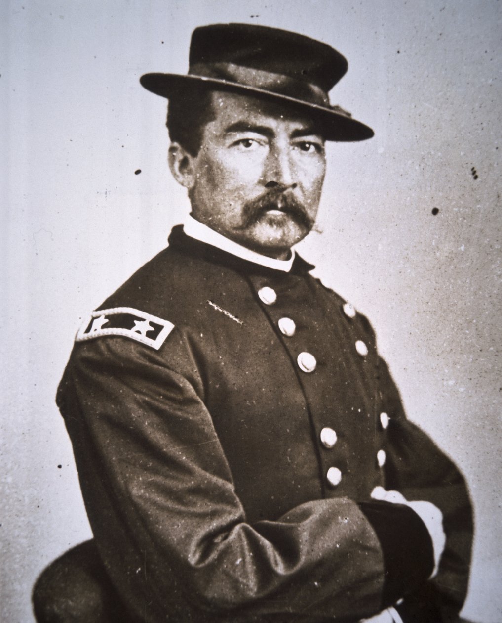Kenraali Philip H. Sheridan (1831-88) (m/v valokuva) tekijältä Mathew Brady