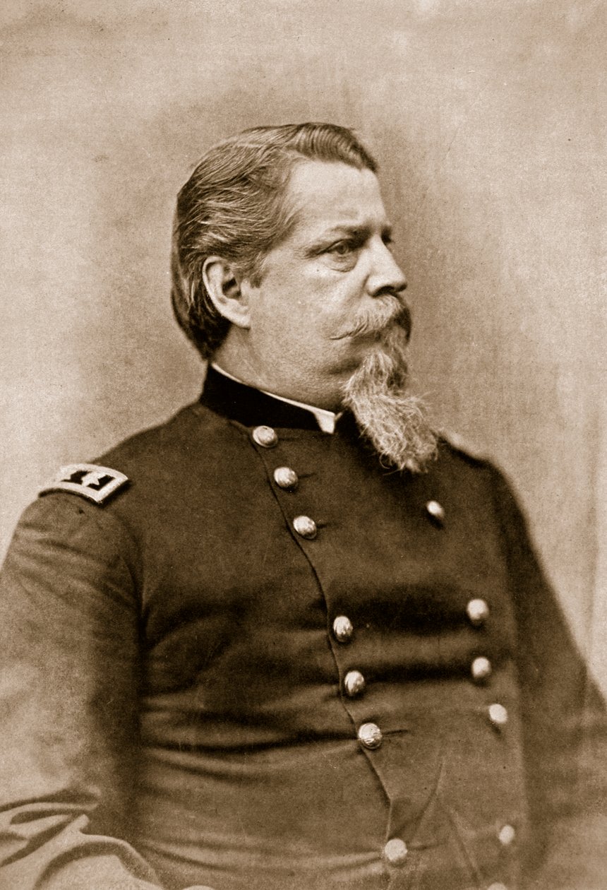 Kenraali Winfield Scott Hancock, 1861-65 (seepiakuva) tekijältä Mathew B. Brady