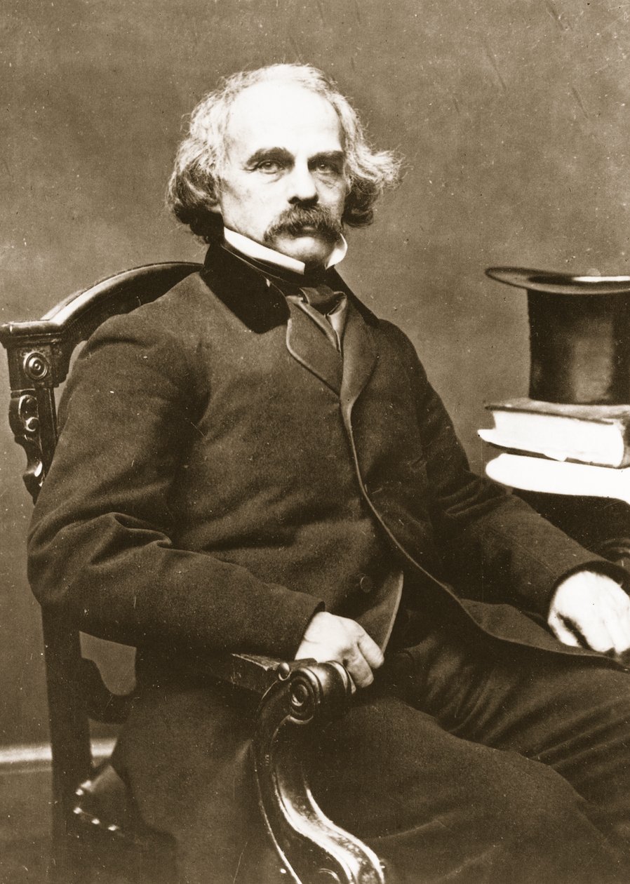 Nathaniel Hawthorne (syväpaino) tekijältä Mathew B. Brady