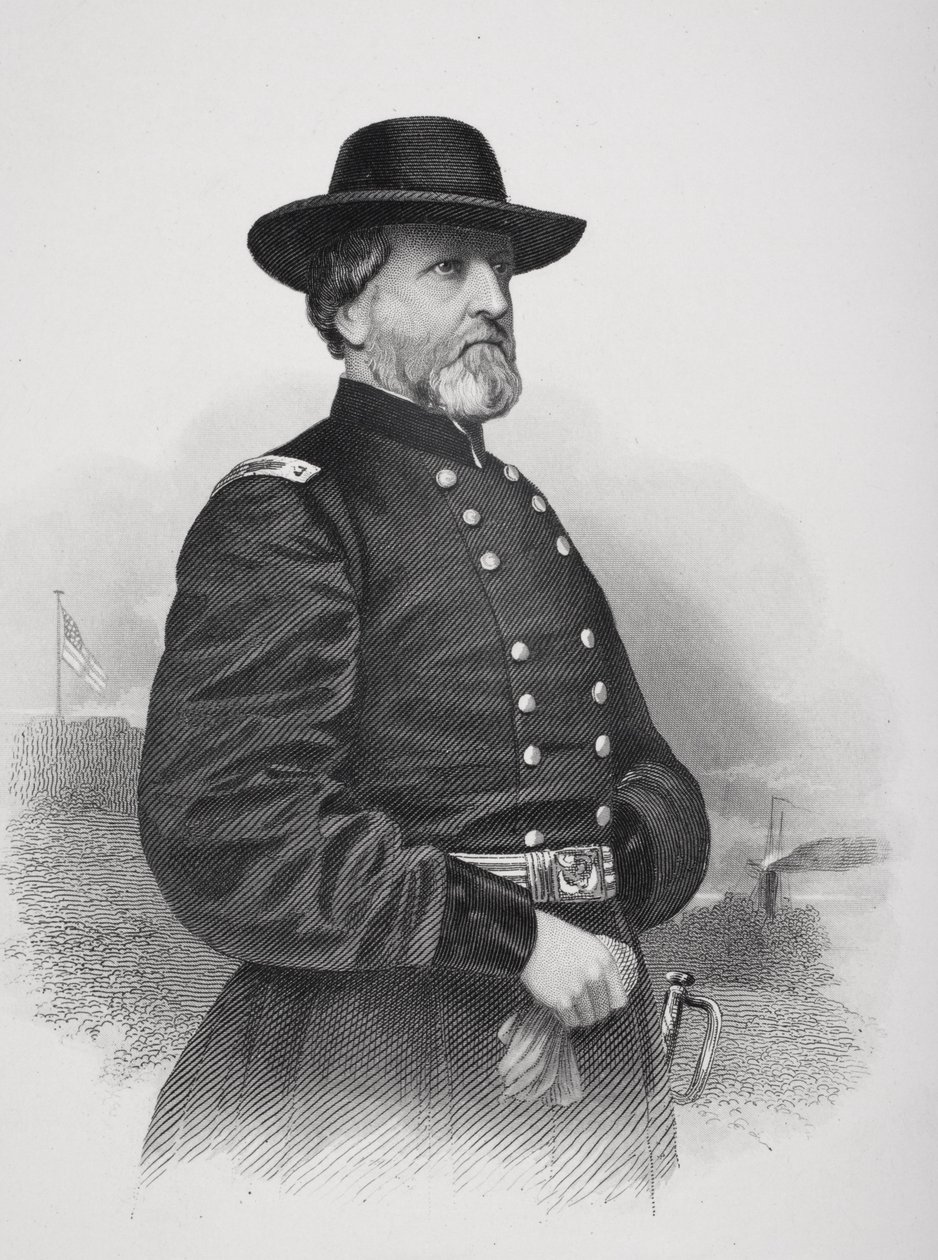 Kenraali George Henry Thomasin (1816-70) muotokuva tekijältä Mathew B. Brady