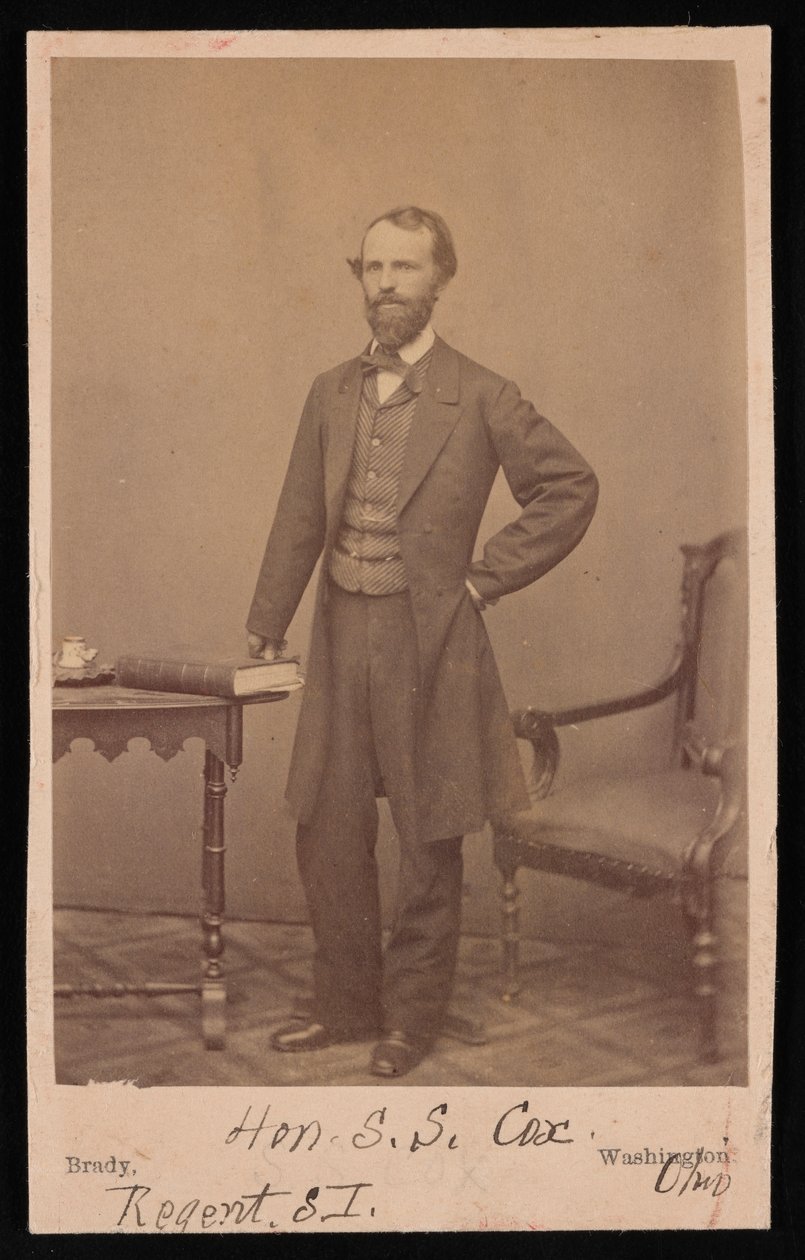 Samuel Sullivan Coxin muotokuva 1824-1889, Ennen vuotta 1889. tekijältä Mathew Brady