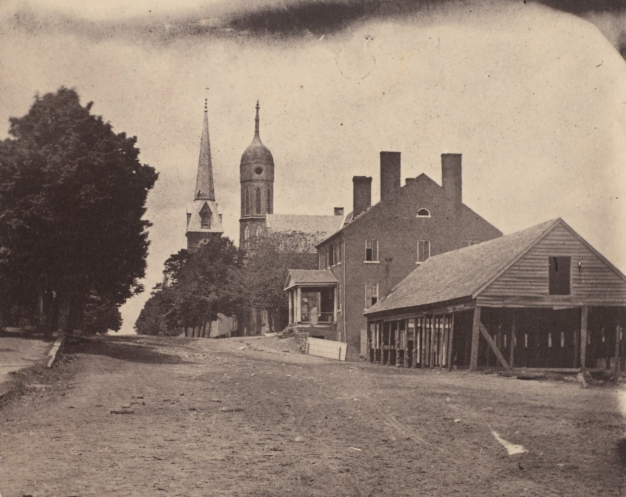 Second Corps Hospital, Washington, D.C., n. 1863. tekijältä Mathew Brady