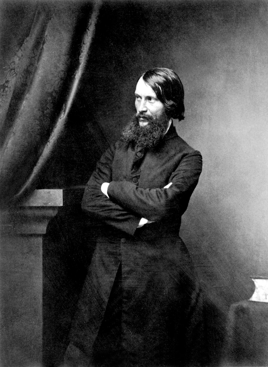 Thaddeus Hyatt: American Abolitionist, New York, n. 1857 tekijältä Mathew B. Brady