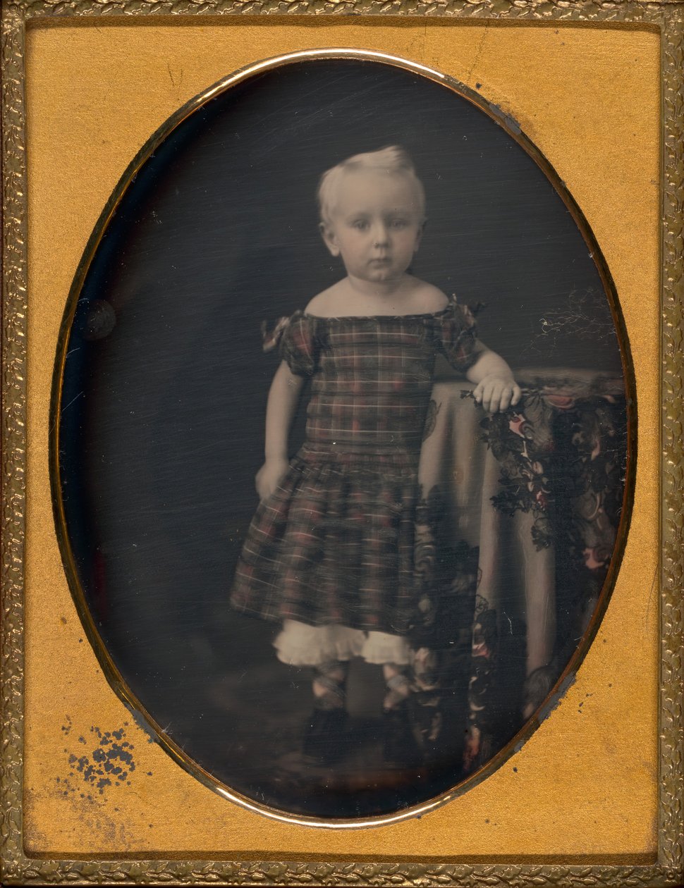 Nimetön lapsen muotokuva, 183960. tekijältä Mathew Brady