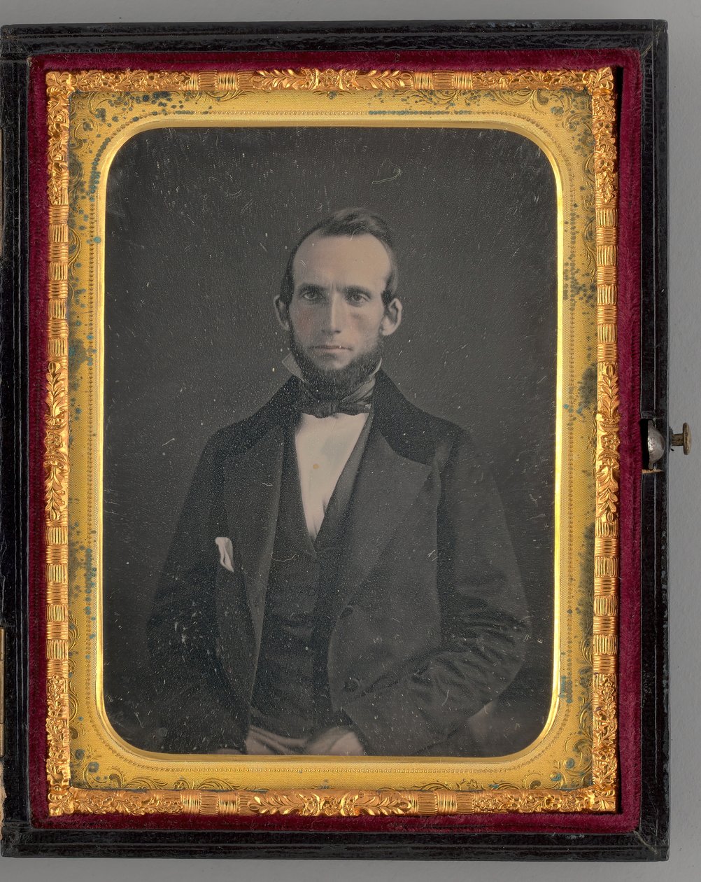 Nimetön istuvan miehen muotokuva, 1862. tekijältä Mathew Brady