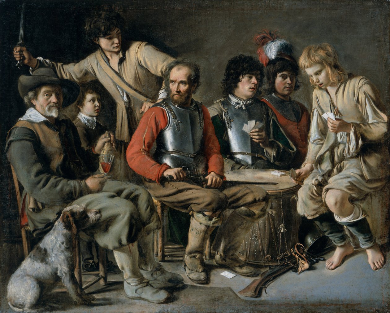 "Riista", 1640 tekijältä Mathieu Le Nain
