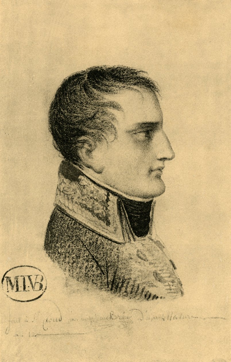 Napoleon ensimmäisenä konsulina, 1803 tai 1804, 1921. tekijältä Mathieu Van Brée