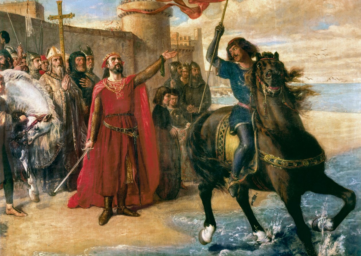 Valloitus, Espanja 1200-luku - Alfonso X el Sabio tekijältä Matias Moreno Gonzalez