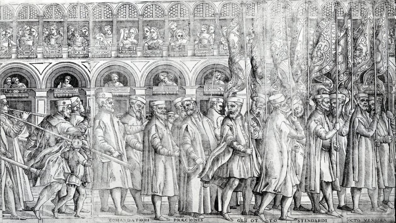Dogal Procession, n. 1555-60 (katso myös 476242-5) tekijältä Matteo Pagani
