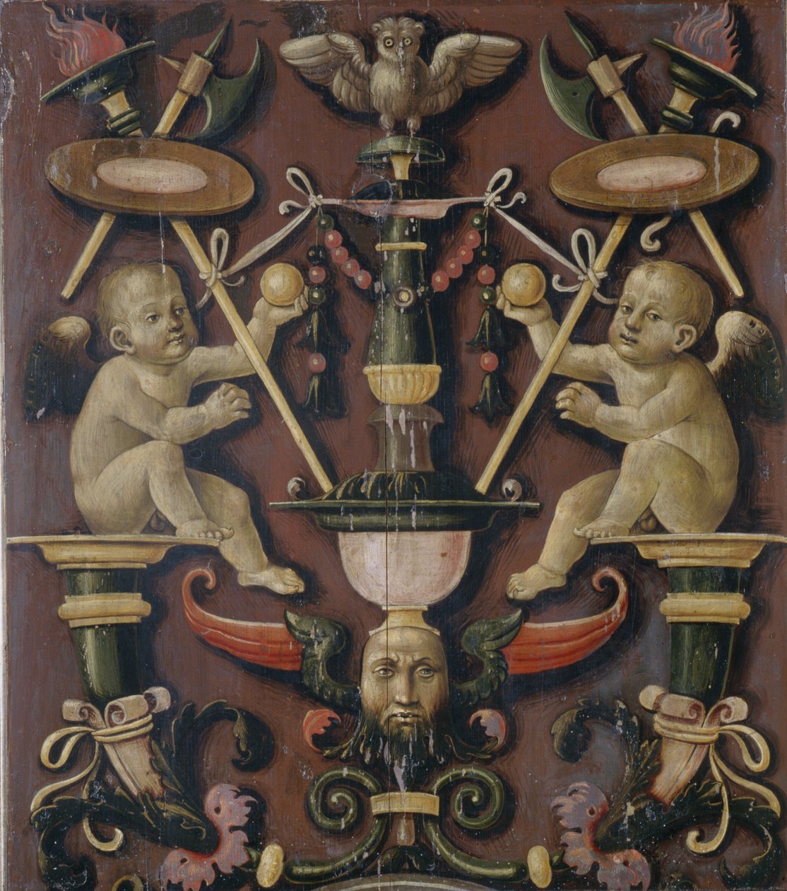 Motiivi putilla (tempera havupuulla) tekijältä Matteo di Giuliano di Lorenzo Balducci