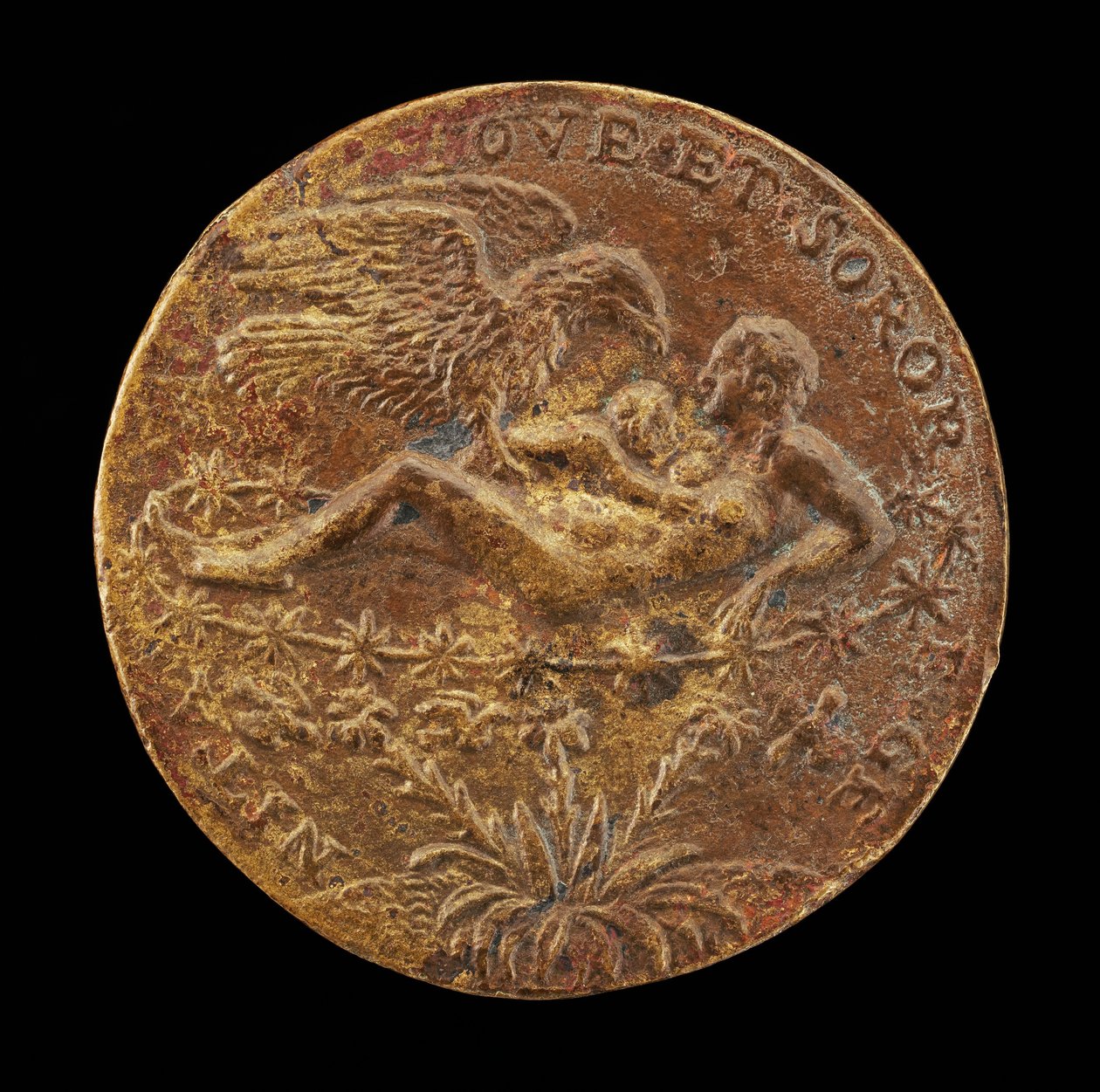Jupiter kotkana tuomassa Herkules-lapsen Junoon [käänteinen], 1562. tekijältä Matteo Pagano