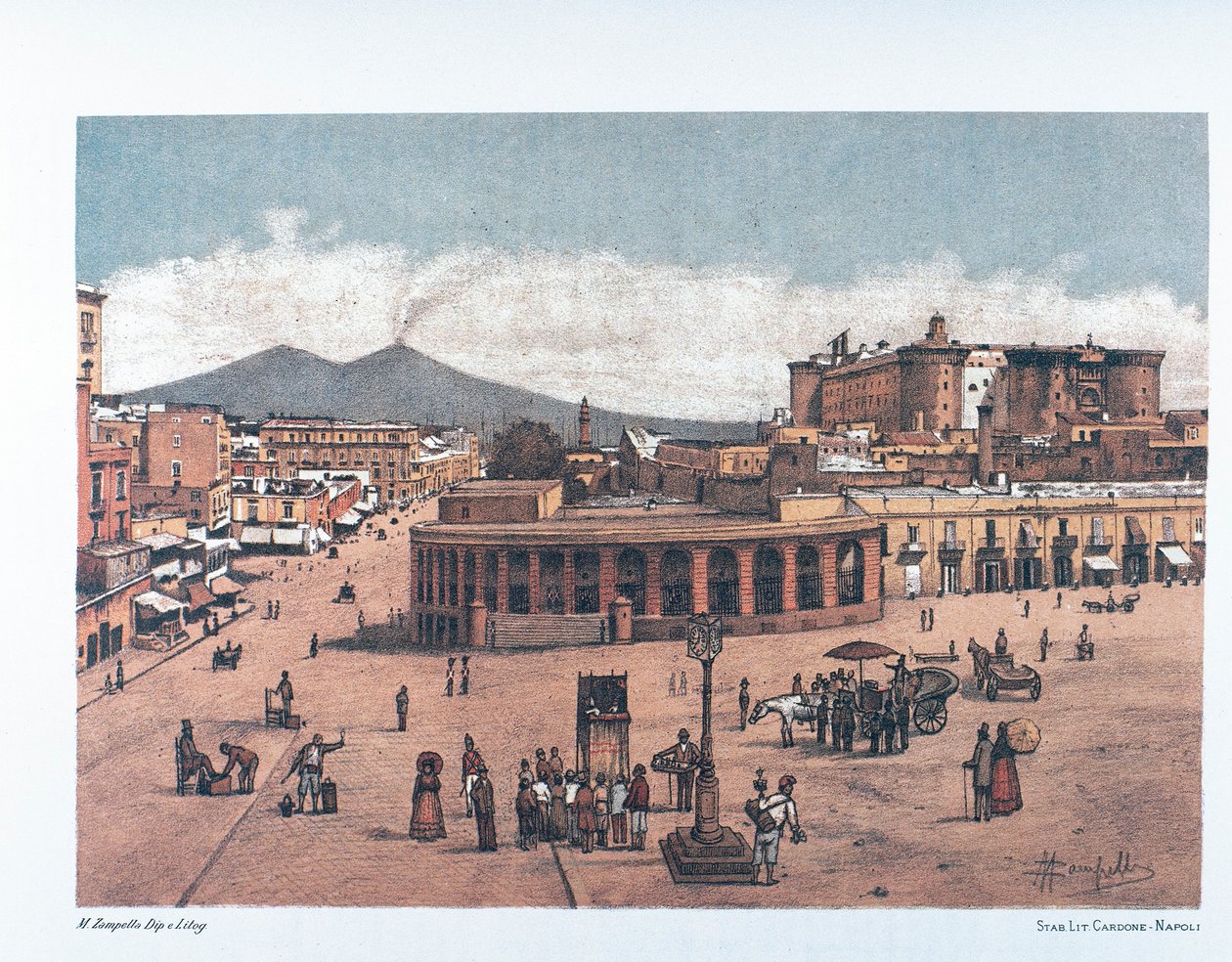 Italia, Napoli, Gran Guardia tekijältä Matteo Zampella