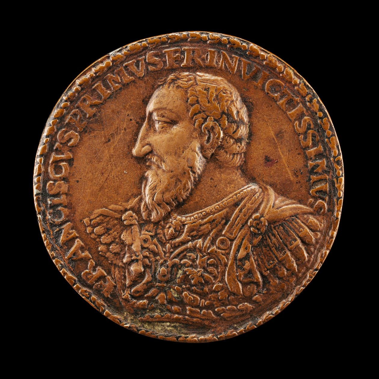 François I, 1494-1547, Ranskan kuningas 1515, luultavasti 15381544. tekijältä Matteo dal Nassaro