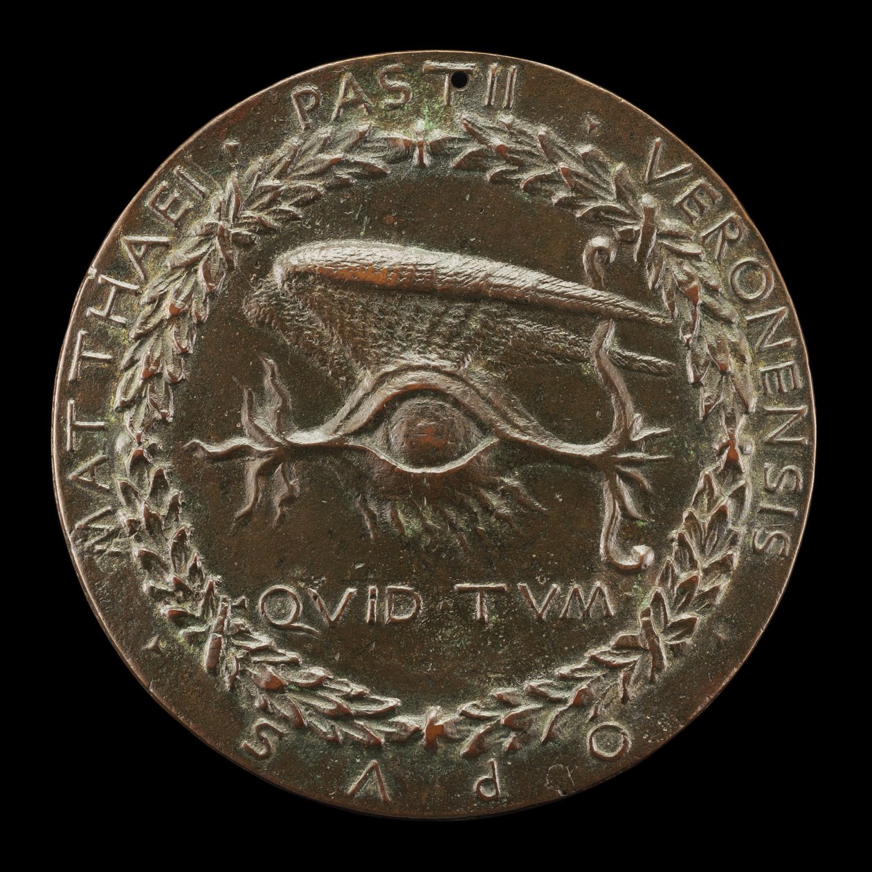 Siivekäs ihmissilmä [käänteinen], 14461450. tekijältä Matteo di Andrea de Pasti