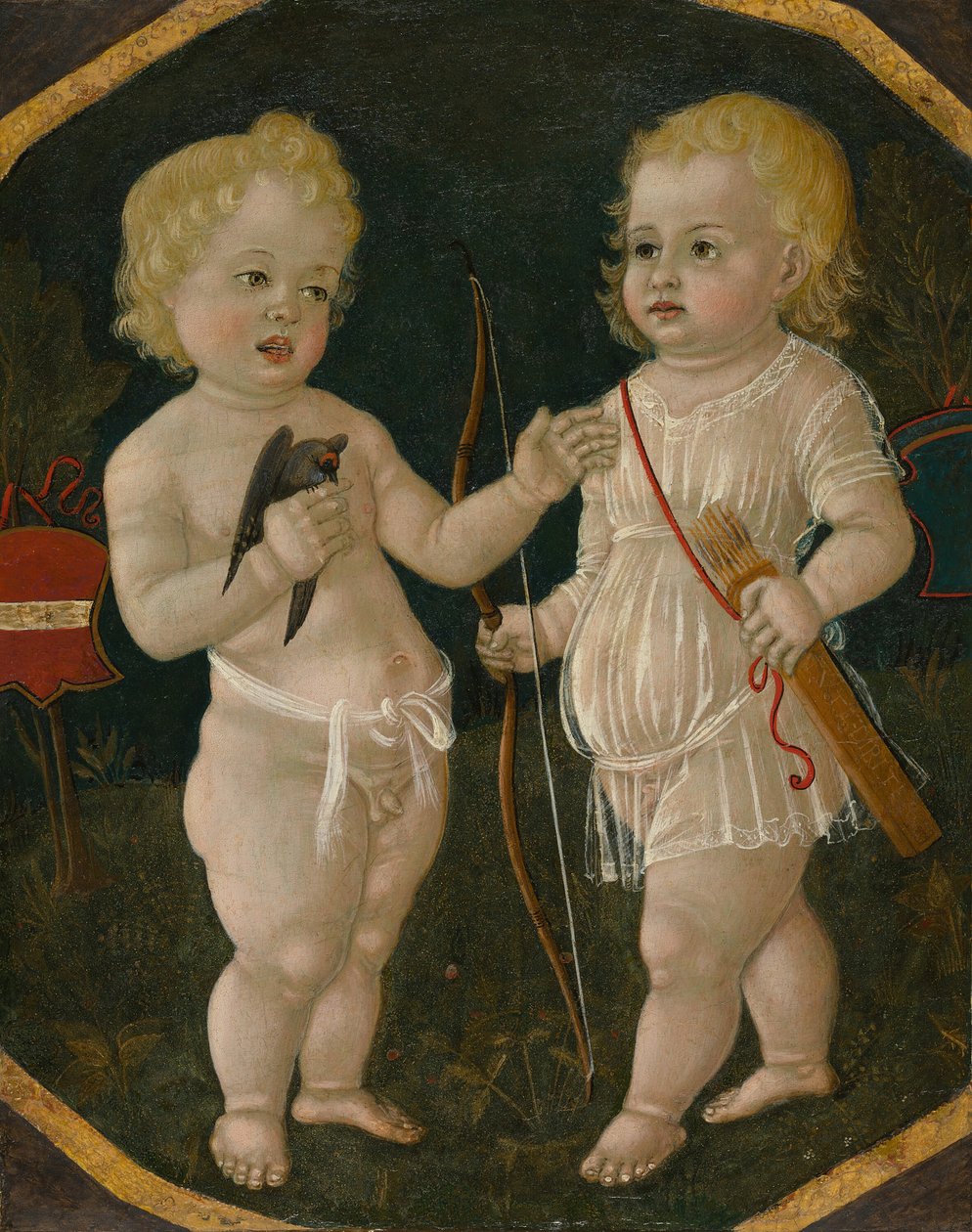 Kaksi Puttia, 14901510. tekijältä Matteo di Giovanni