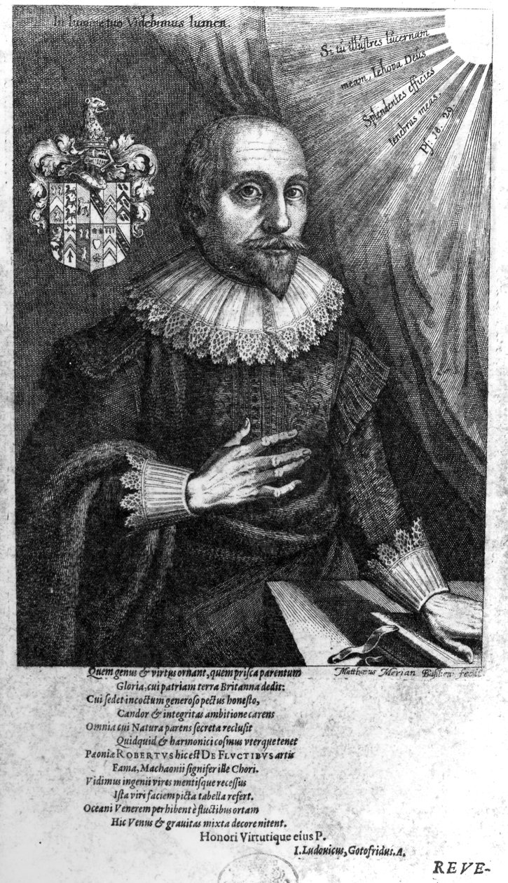 Robert Fludd, 1626 tekijältä Matthaus the Elder Merian