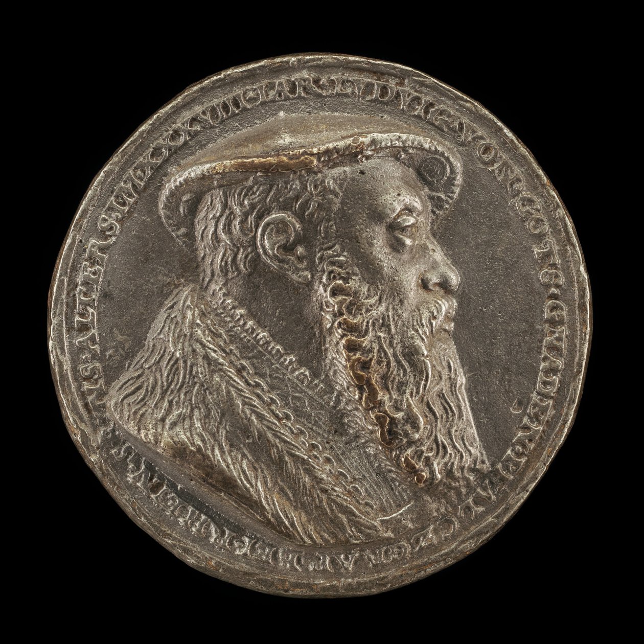 Ludwig X, 1495-1545, Baijerin herttua 1514 [kannepuoli], 1535. tekijältä Matthes Gebel