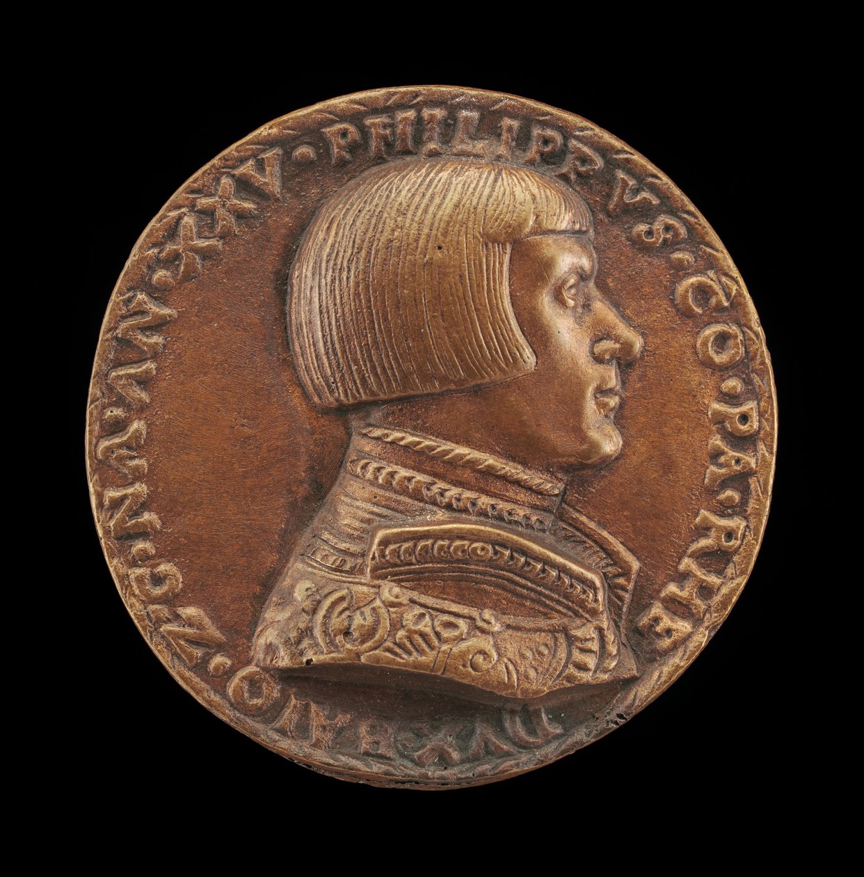 Philip Pfalz-Neuburg, kreivi Palatine, 1503-1548 [kannepuoli], 1528. tekijältä Matthes Gebel