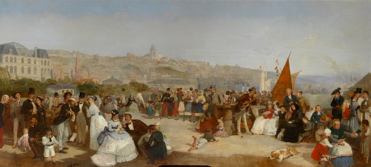 Boulognen laituri, 1870 tekijältä Matthew Somerville Morgan