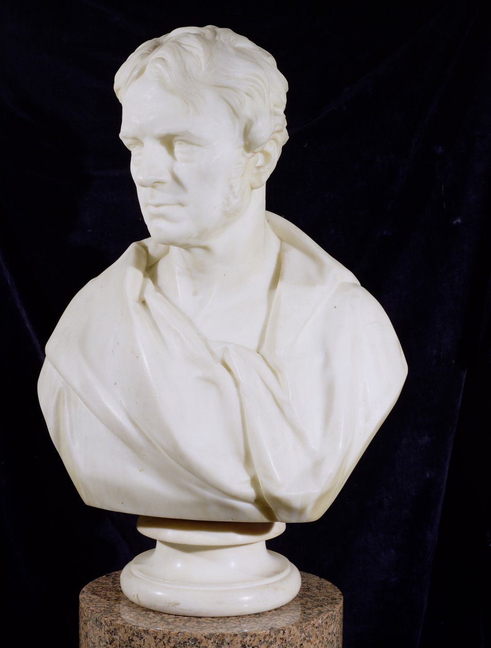 Michael Faradayn (1791-1867) rintakuva tekijältä Matthew Noble