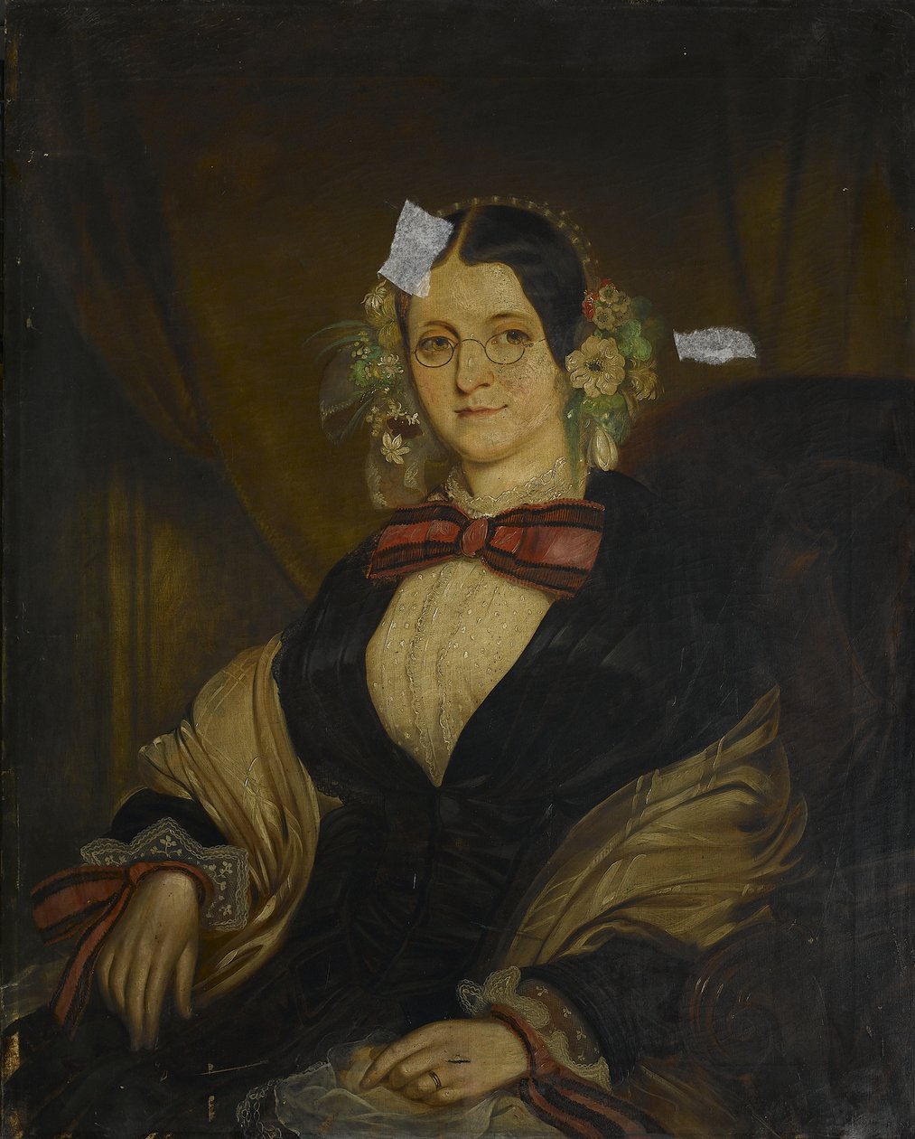 Rouva Wiliam Bate, tohtori William Bate Juniorin vaimo, n. 1854 tekijältä Matthew Popham