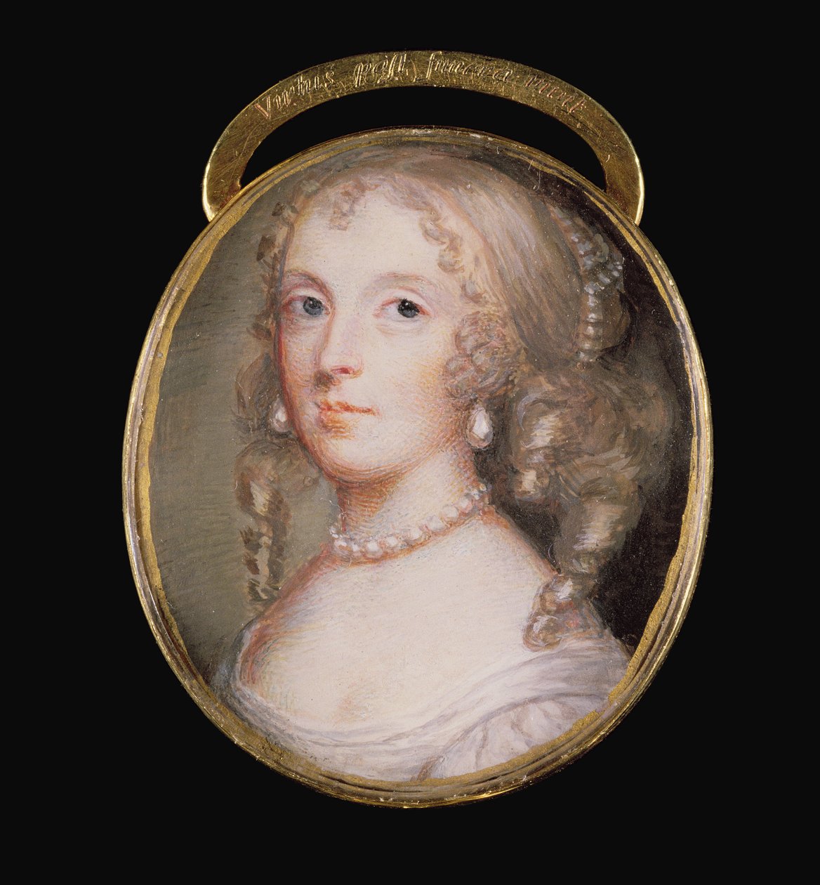 Susannah, Lady Dormer, n. 1662 (wc vellum) tekijältä Matthew Snelling