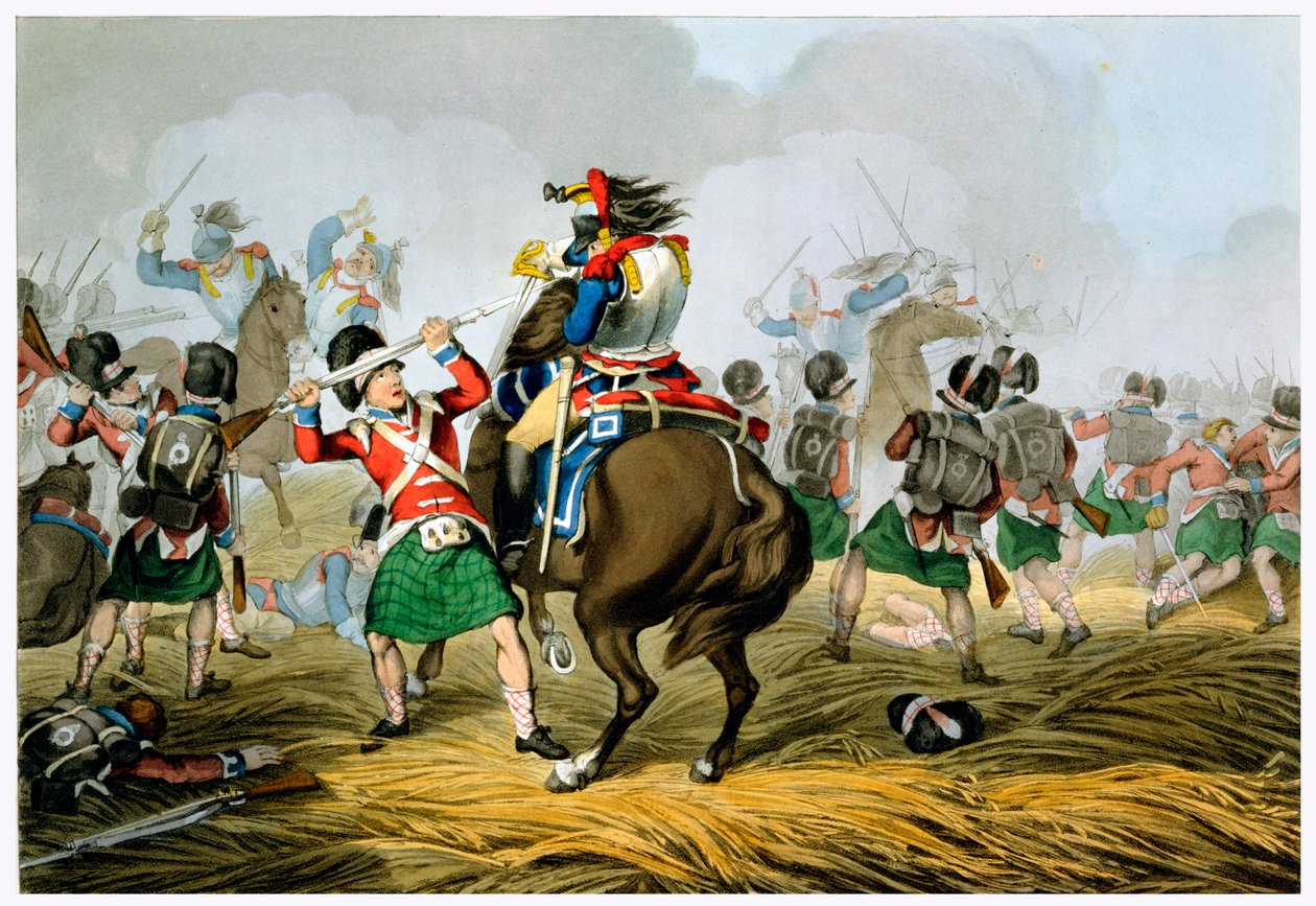 Waterloon taistelu, 1815 1817 tekijältä Matthew Dubourg