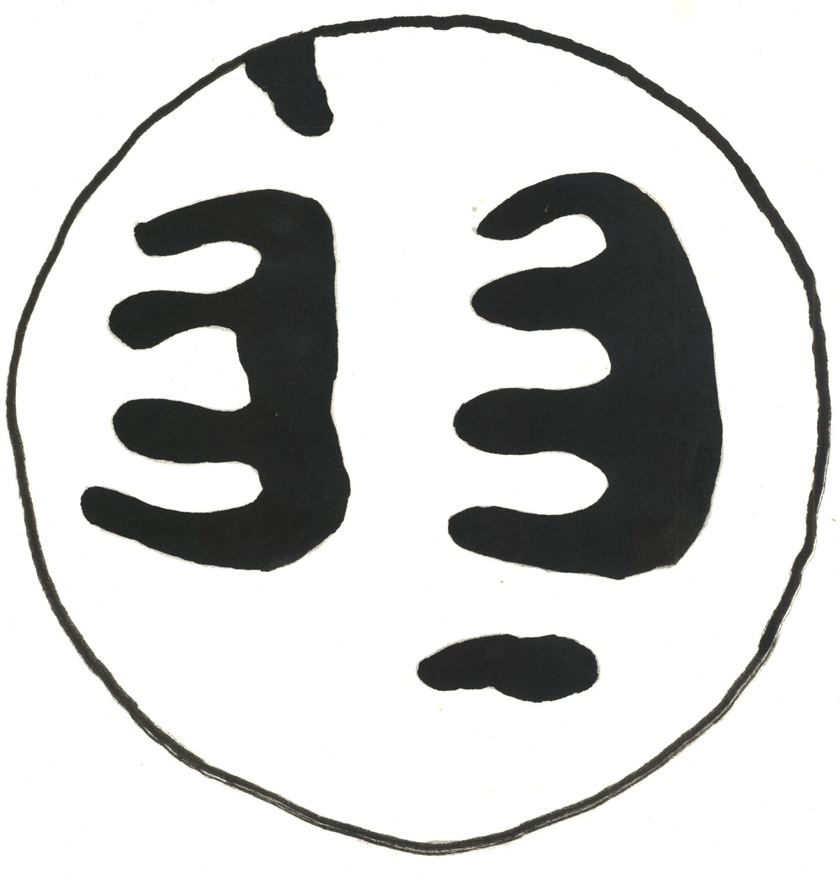 Du Serie Glyphes 13, 2017 (tussi) tekijältä Matthew Hilton