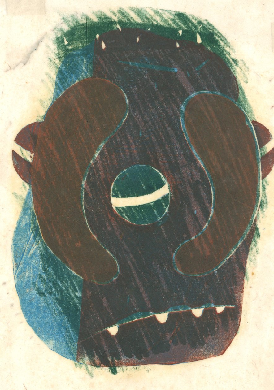 Kehäkukat, 2013 (linoleikkaus) tekijältä Matthew Hilton