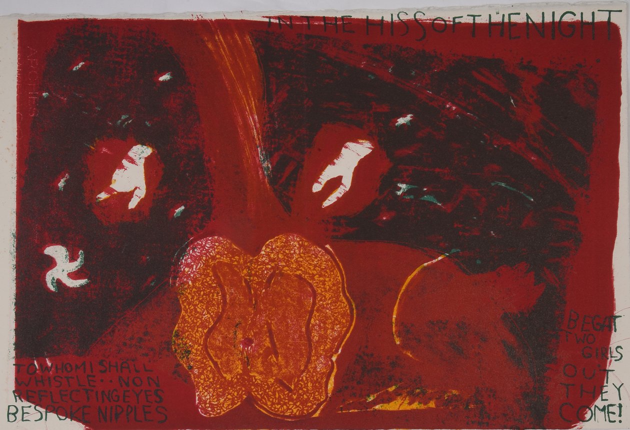 avioliitto, 2018 (litografia) tekijältä Matthew Hilton