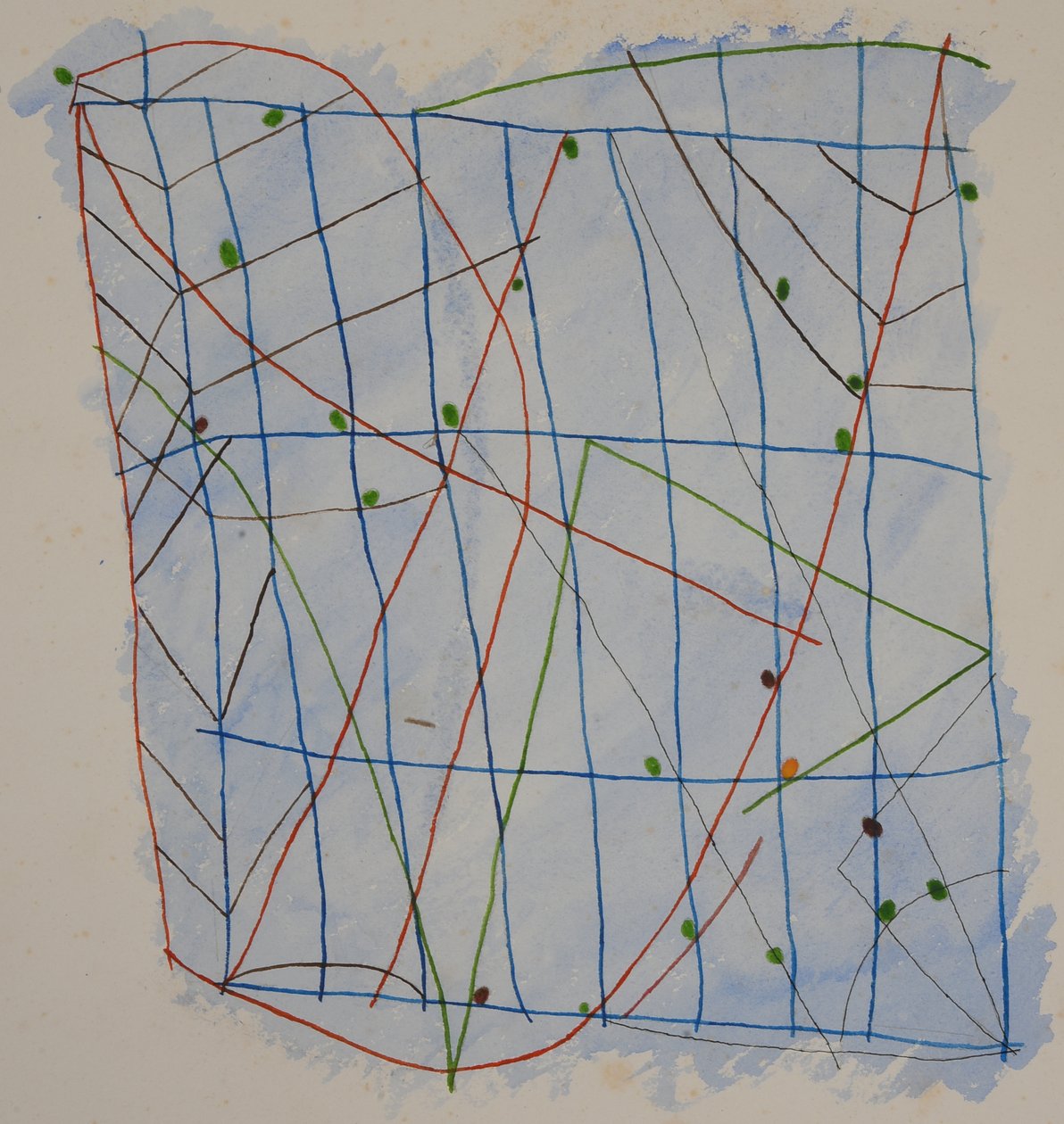 keppikaavio 2, 2014 (akvarelliliitu) tekijältä Matthew Hilton