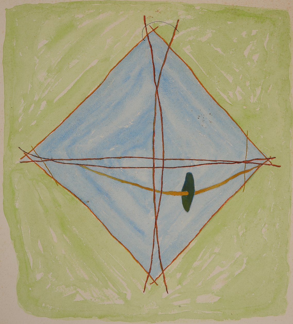 tikku kaavio 6, 2014 (akvarelli värikynä) tekijältä Matthew Hilton