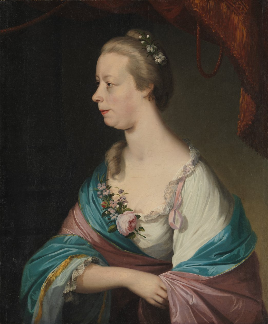 Christiana Stille Keen, ca. 1769. tekijältä Matthew Pratt