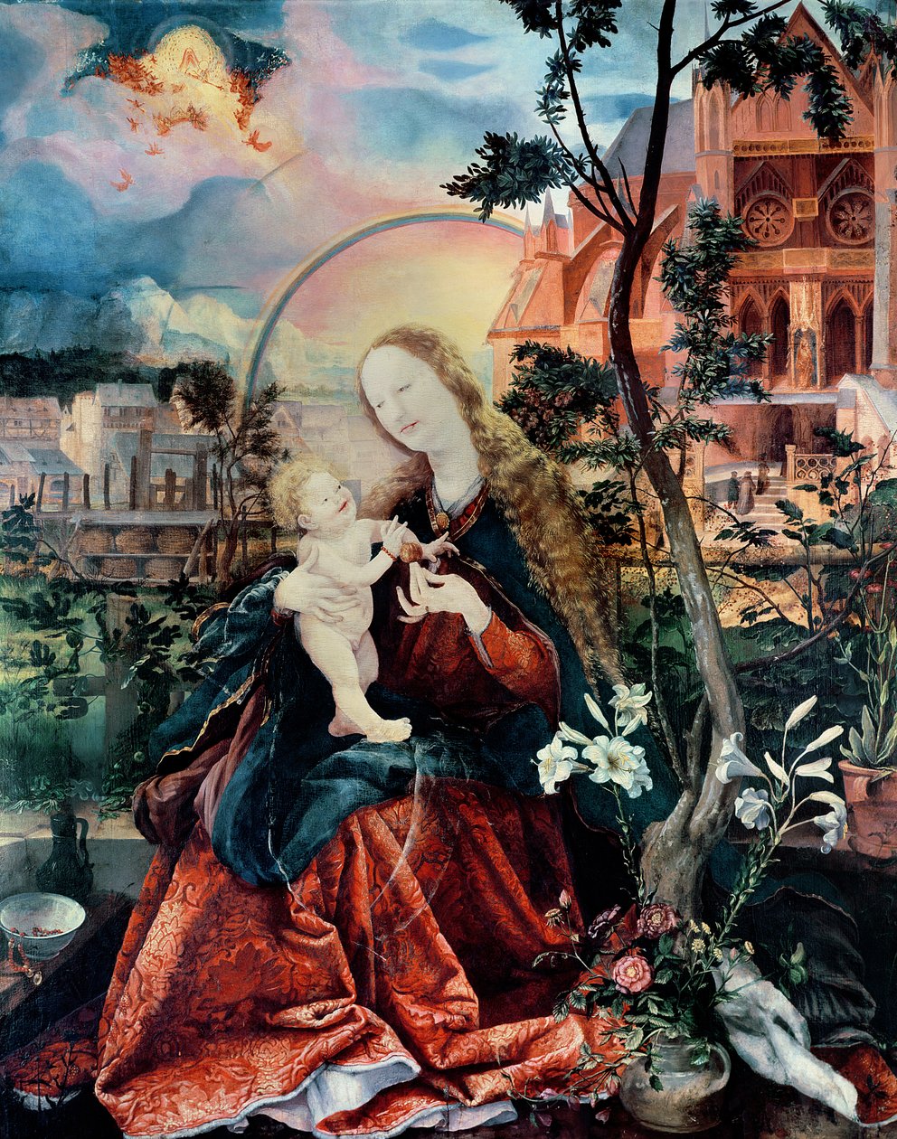 Stuppachin Madonna, 1518 tekijältä Matthias Grünewald