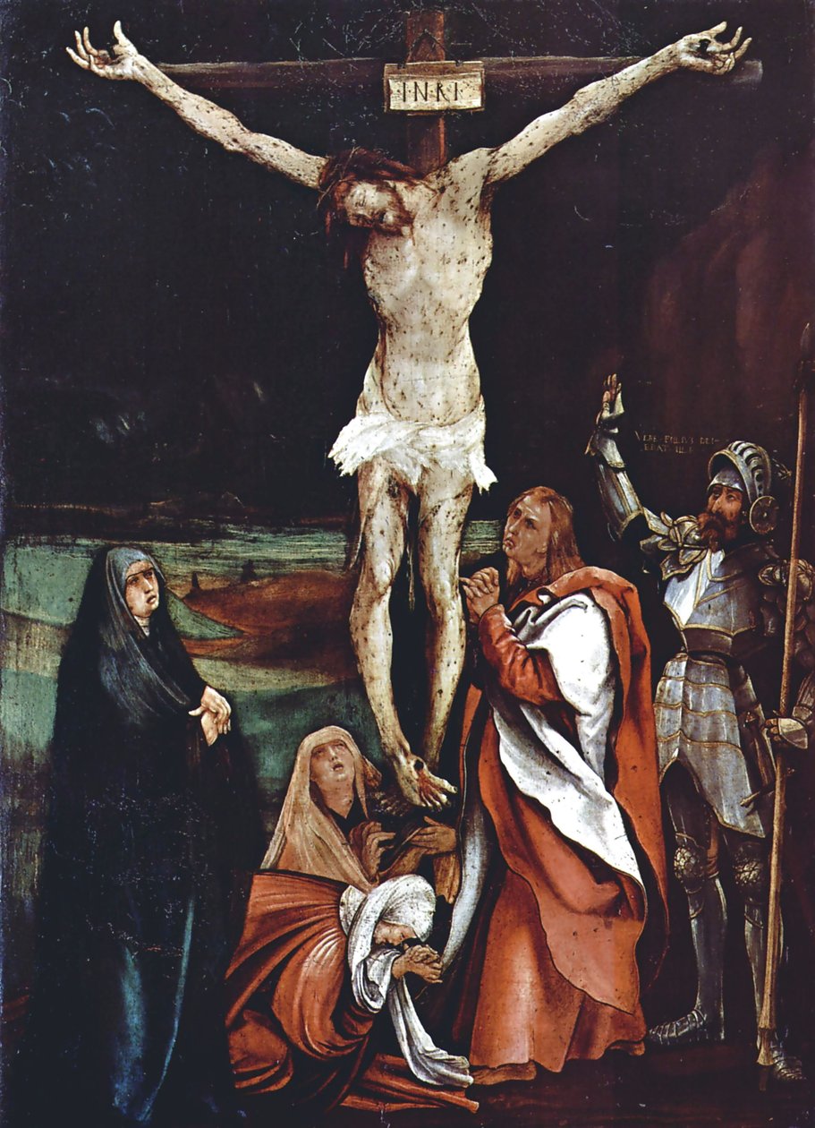 Ristiinnaulitseminen tekijältä Matthias Grünewald