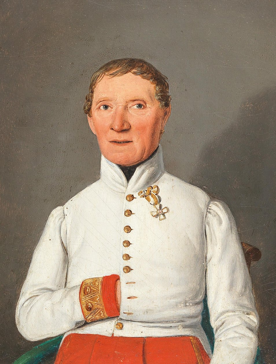Friedrich Hoffmann von Donnersbergin muotokuva 1769-1848, 1842. tekijältä Matthias Rudolf Toma