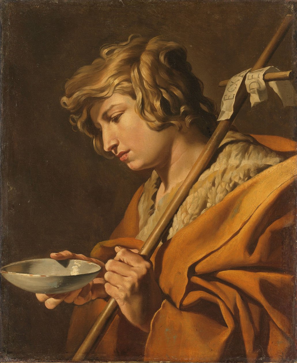 Pyhä Johannes Kastaja tekijältä Matthias Stom (attributed to)