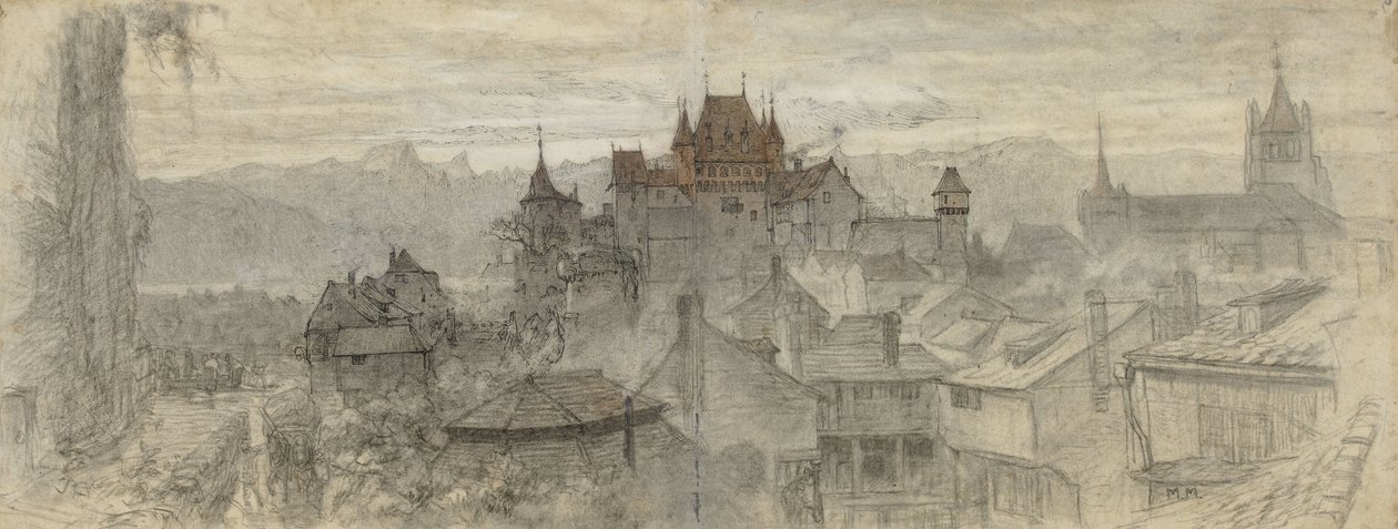 Näkymä Lausanne II:sta tekijältä Matthijs Maris
