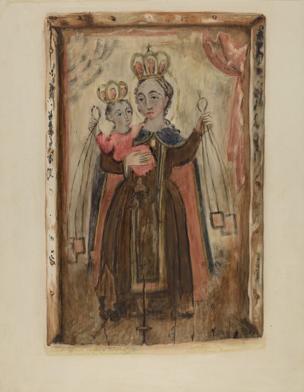 Retablo (Our Lady of Carmel) tekijältä Maude Valle