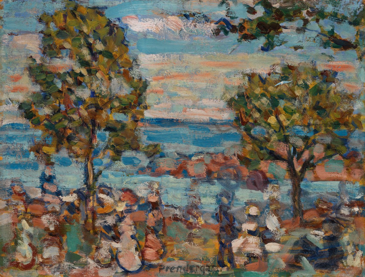 Rantakuvaus tekijältä Maurice Brazil Prendergast