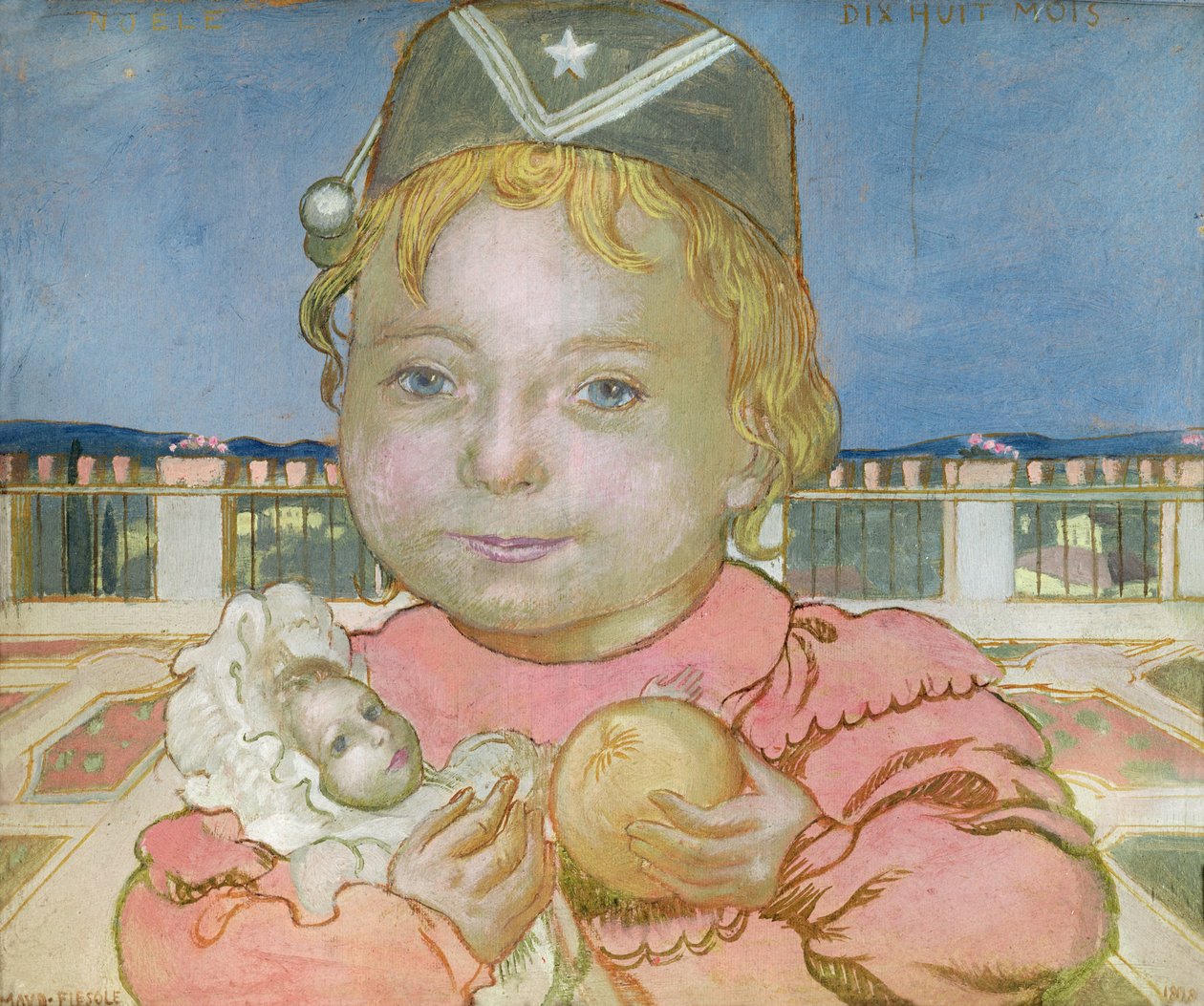 Noelle Fiesolessa, 1898 tekijältä Maurice Denis