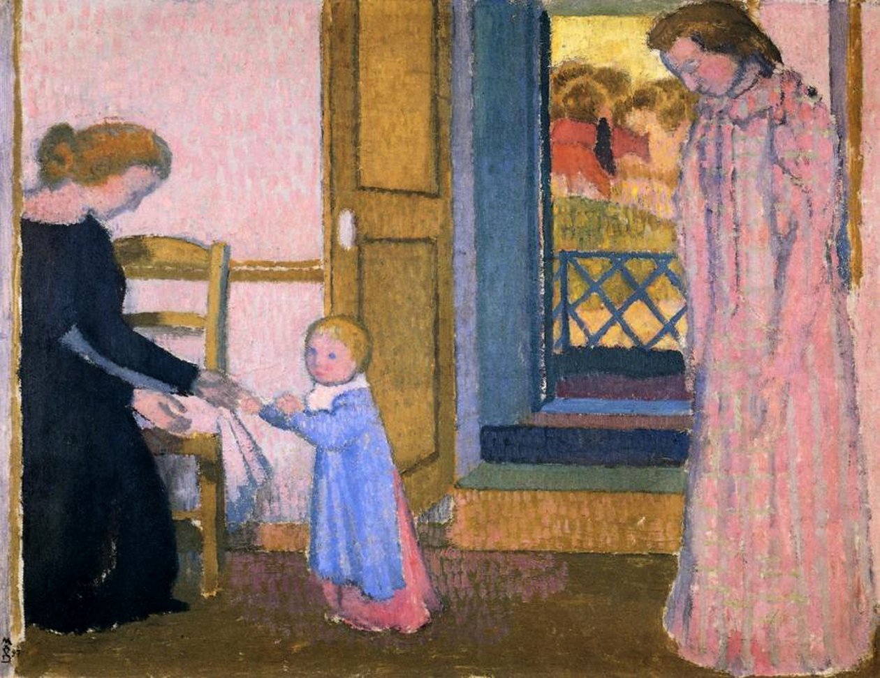 Noellen ensimmäiset askeleet, 1897 tekijältä Maurice Denis