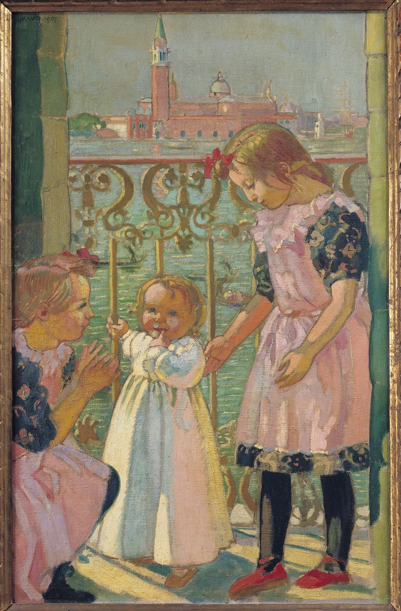 Venetsialaisella parvekkeella tekijältä Maurice Denis