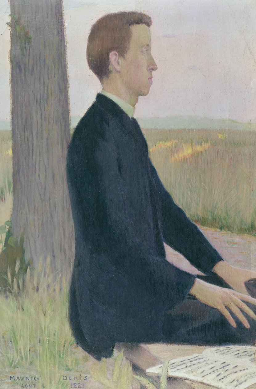 Raphael Lemeunierin muotokuva, 1889 tekijältä Maurice Denis
